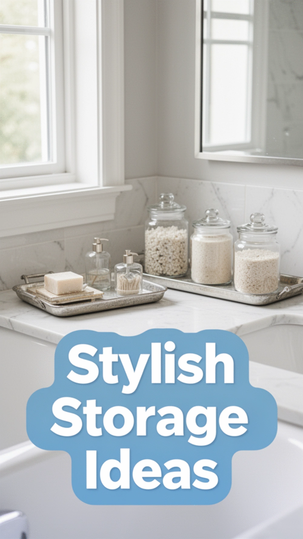 Organize Your Bathroom with Stylish Decor That Doubles as Storage