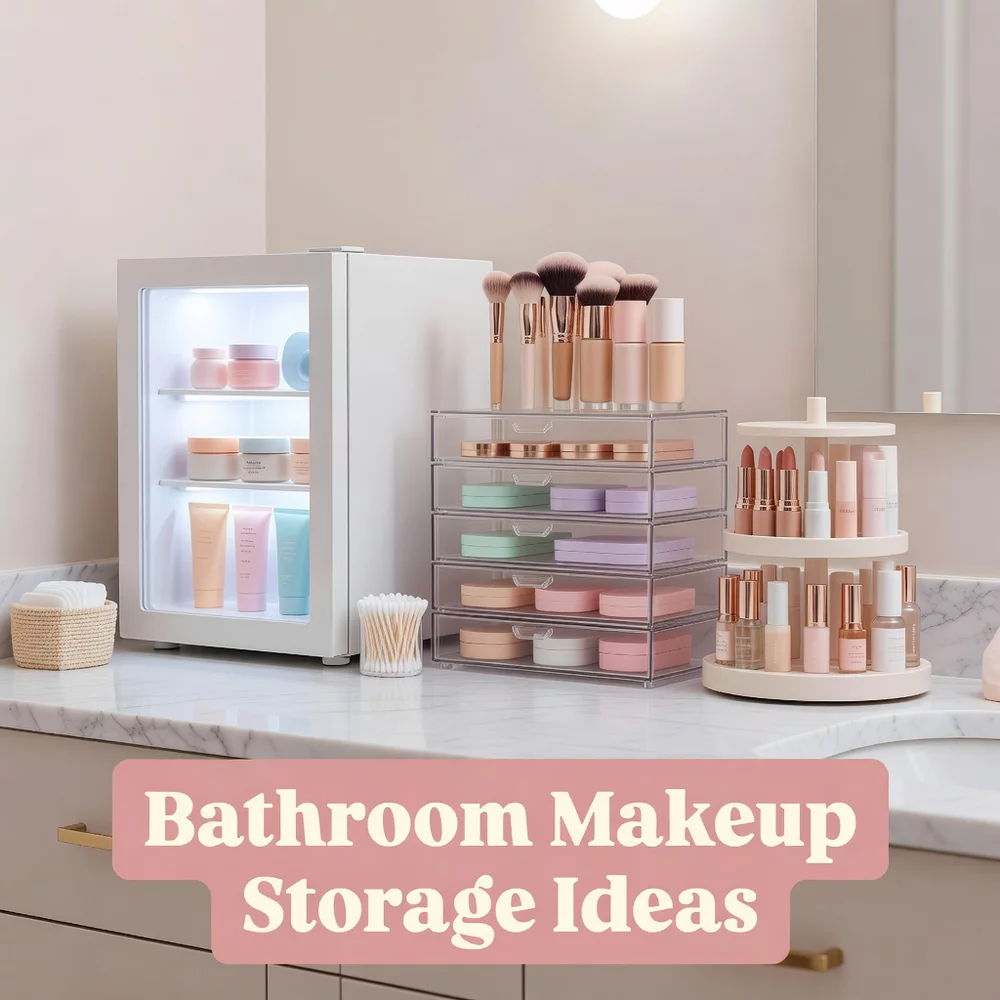 Bathroom Makeup Storage Ideas for a Tidy Vanity