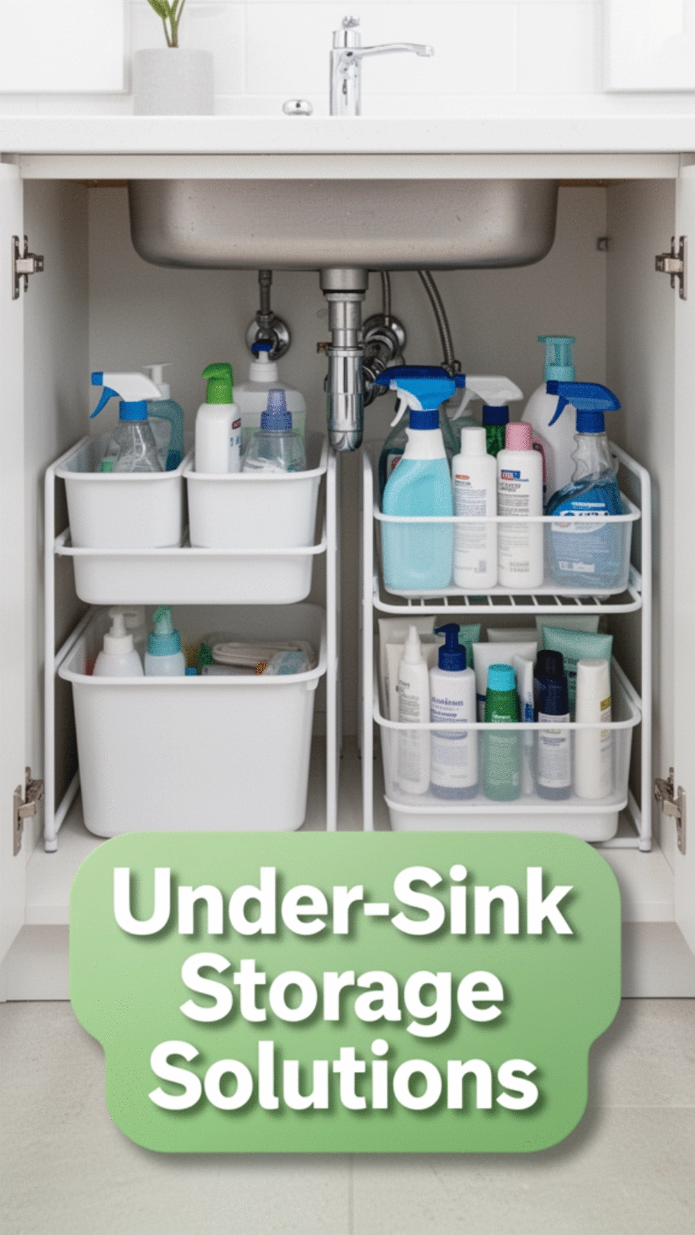Maximize Under-Sink Storage: Clever Organization Tips for Small Bathrooms