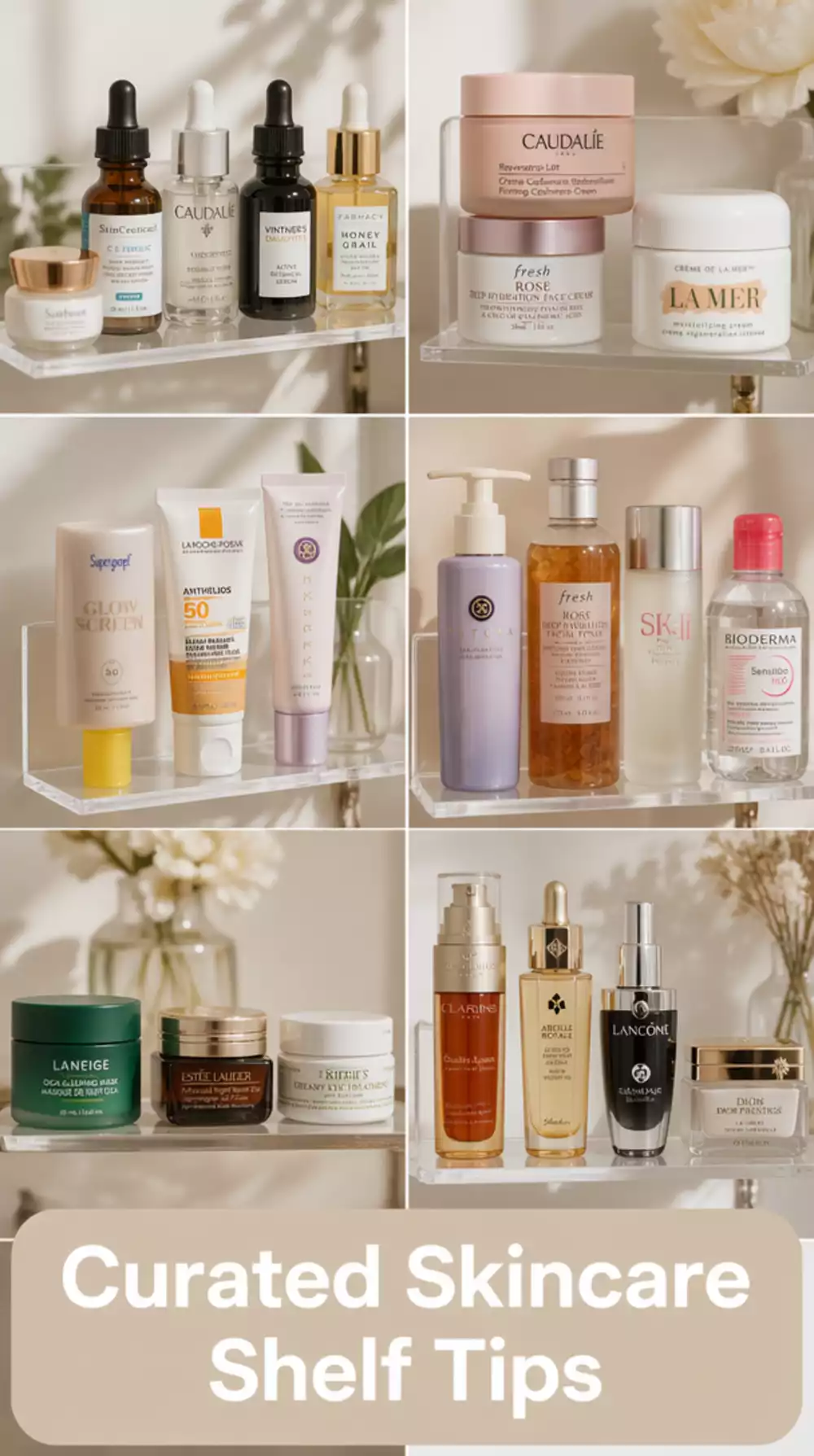 The Bathroom Skincare Shelf Styling Trick That Makes a Product Collection Look Curated