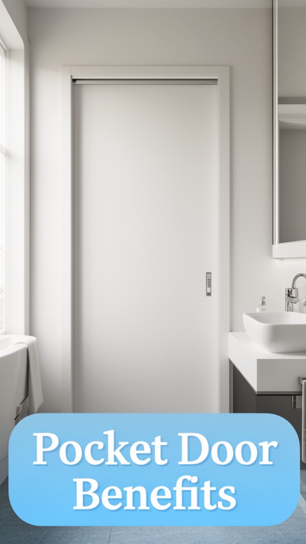 Why a Pocket Door Is the Best Small Bathroom Upgrade for Renters
