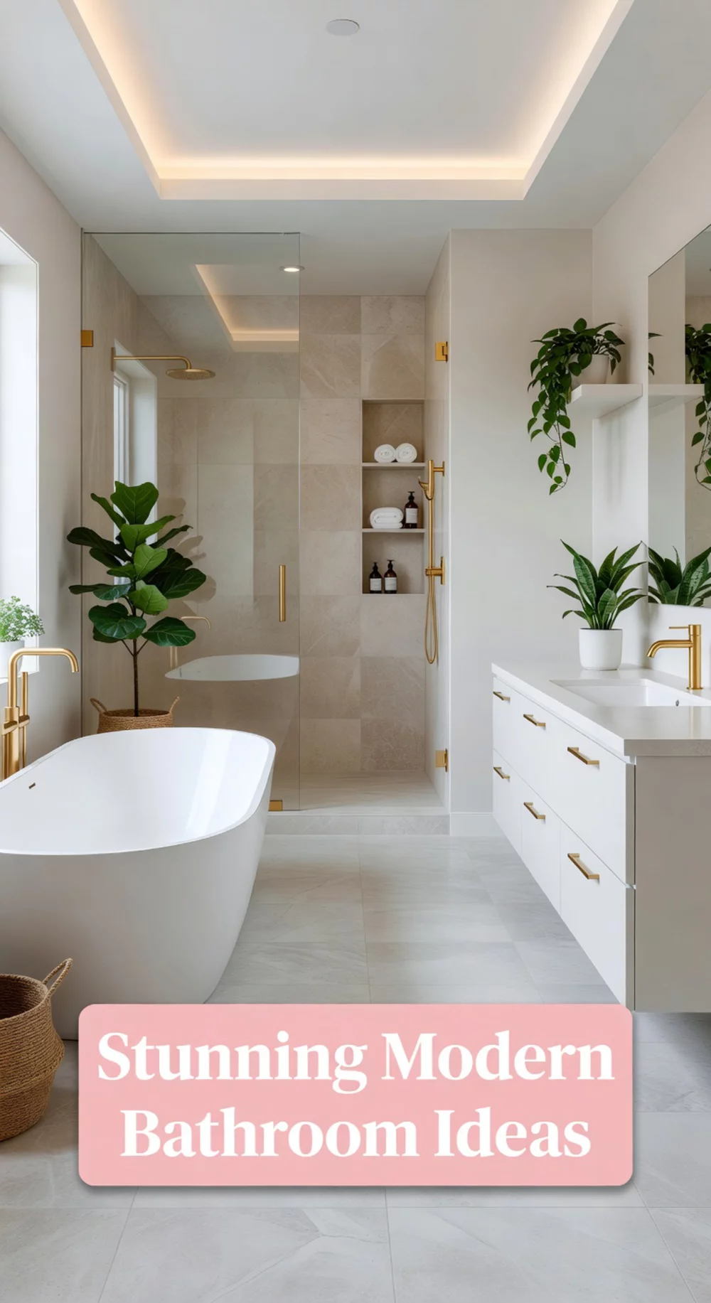 Stunning Modern Bathroom Ideas for Spa-Like Relaxation