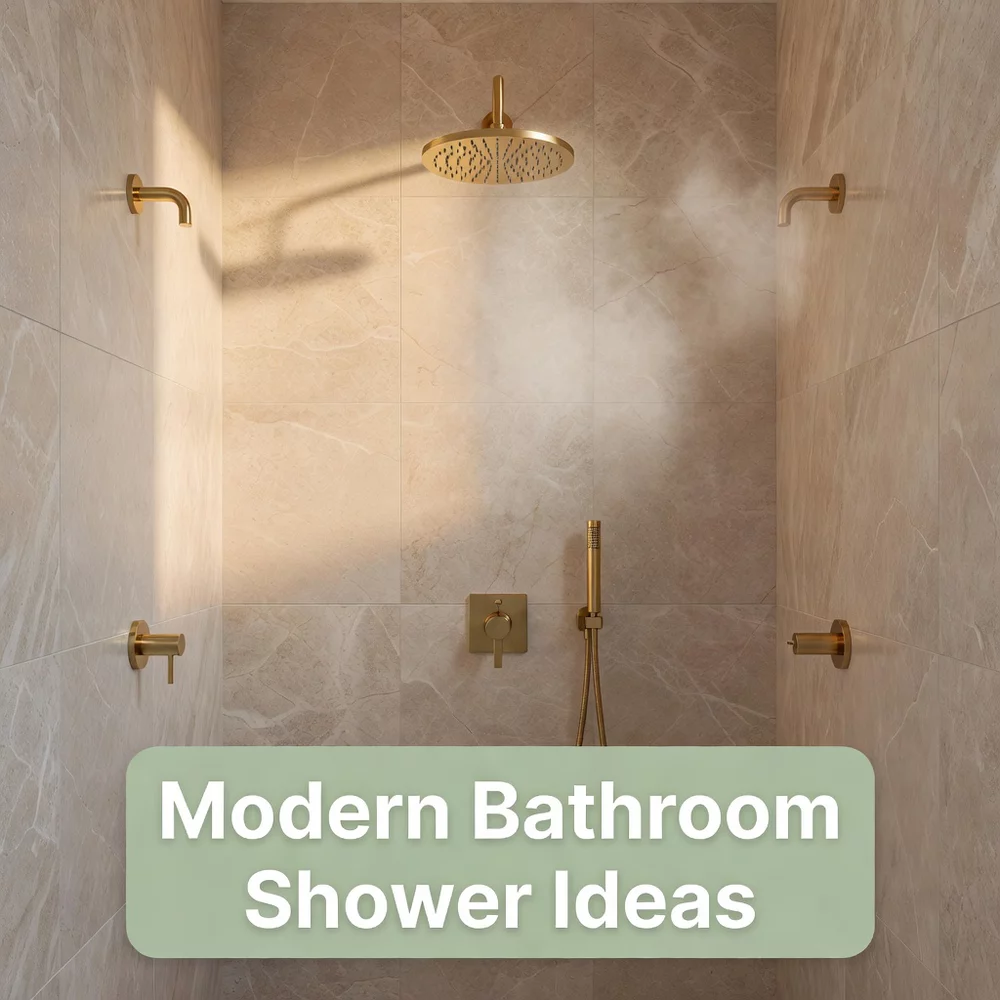 Modern Bathroom Shower Ideas for Luxurious Routines